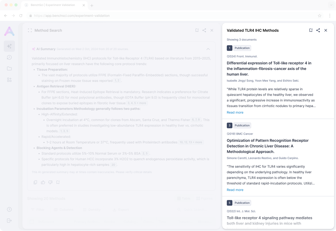 Citation reference panel